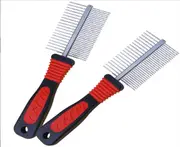 P247 3X Pet Grooming Brush Double Side Comb Dog Grooming Supplies