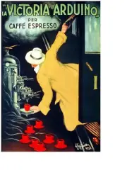 6498.Victoria Arduino Caff��� Espreso Advertisement Poster.Wall Art Decorative.