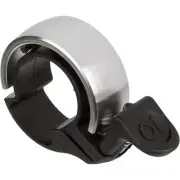Knog Oi Bike Bell Aluminum Large 23.8mm - 31.8mm Silver