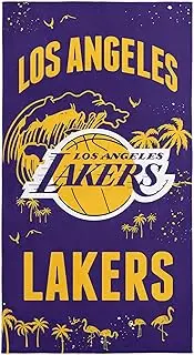 Northwest NBA Los Angeles Lakers Beach Towel, 30" x 60", Tide