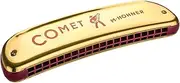 [Hohner] Comet Octave Tuned C Key Harmonica, 40 Holes