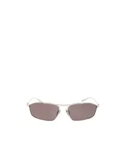 Balenciaga Eyewear Tag 3.0 D-frame Sunglasses One size Silver