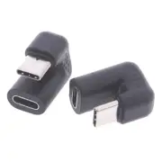 180 Degree Right Angle USB 3.1 Type C Male To Female USB-C Converter AdaptKF