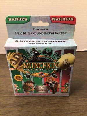 Munchkin Ranger and Warrior Card Game Starter Set Steve Jackson Games