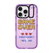iPhone 16 Pro Impact Ring Stand Case MagSafe Compatible PIXEL GAME OVER