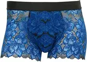 WACOAL MEN(ワコールメン) WT3824 Men's Boxer Shorts, Lace Boxers, Comfortable Front, Glamorous, Breathable, Scalar Finish (Hem Portion), Front Closure, Underwear