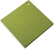 Zeal Silicone Trivet Mat Kitchen Worktop Protector for Hot Pots and Pans (22 x 22cm) – Heat Resistant Mat, Non Slip Square Trivet, Lime Green