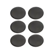Oval Non-Slip Serving Trays - 73.5cm x 60cm - Black - Pack of 6