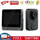 Door Eye Camera 2.4G WiFi Two-Way Intercom Digital Door Viewer Wireless Doorbell