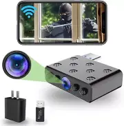Mini Camera WiFi 1080P Small Wireless Baby Monitor USB Plug Home Security Su