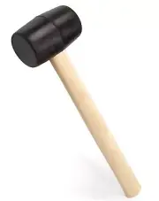 Rubber Mallet Hammer for Woodworking Construction DIY Projects Hand Tool