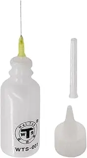 Precision Tip Squeeze Bottle - Fine Tip Applicator Bottle | 110ml Squeeze Oil Applicator Bottle With Caps, Needle Glue Squeeze Bottle, Leakproof Liquid Dropper Bottle For Oil, Solvents, Electronics