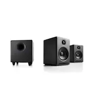 Audioengine A5+ Wireless Bookshelf Speakers with S8 Subwoofer (Black)