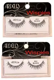 Ardell Wispies Cluster Eye Lashes #602 Black BRAND NEW FACTORY SEALED