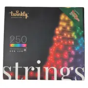 Twinkly LED Gen 2 Multicolored 250 ct String Christmas Lights 65' WIFI Alexa