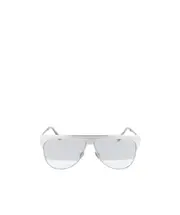 mirrored shield sunglasses 60 White