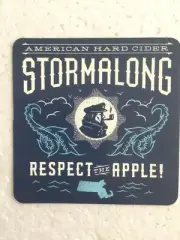 Stormalong Hard Cider Brewing Company Beer Sticker Massachusetts