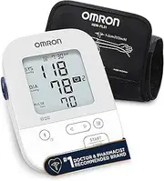 [Omron] Healthcare Silver Wireless Upper Arm Blood Pressure Monitor