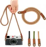 Universal Camera Rope Strap Neck Shoulder for Nikon Sony Mirrorless DSLR Cameras