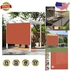 Versatile 5x20 FT Sun Shade Screen with Reinforced Grommets for Summer Comfort