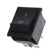 AC 250V 16A 4 Pin ON/OFF I/O 2 Position DPST Snap in Boat Rocker Switch 28x S4Q2