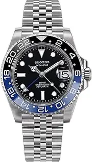 [Sugess] Ocean Star GMT Diver's Sapphire Crystal Glass 200m Mechanical Mens Watch S420-2.BT