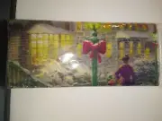Thomas Kinkade 2004 Year of Glad Tidings Flag Collection "HAPPY NEW YEAR"
