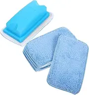 jojofuny 1 Set Classroom Whiteboard Eraser Fleece Board Wiper Replacement Cloths Portable Dry Erase Eraser for Whiteboards Chalkboards and Mirrors Easy to Clean Maintain