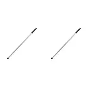 2x SYR Aluminium Interchange Handle 91cm Replacement For Floor Cleaning Mop SLV