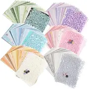 [MINAOLULUS] 6 Sets Textured Specialty Paper for Scrapbooking Elegant Designs for Memory Keeping DIY Decoration and Planner Use Smooth Writing Surface Easy to Cut for Creative Projects