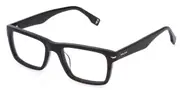 Police VPLQ64 CHAMP 11 0700 Men's Glasses Black Size 52 - Private Health Rebate - Blue Light Block Available