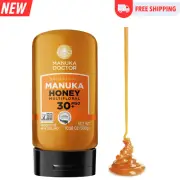 MANUKA DOCTOR - Raw Manuka Honey MGO 30+ SQUEEZY, 100% Pure New Zealand Honey