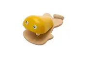 PlanToys Fish Castanet Kids Wooden Musical Hand Percussion Toy Yellow 12m+
