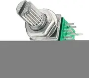 Aexit Type (Control electrical) Top Adjustable Dual Linear Taper Potentiometer 10K (37ry86qf736) ohm Green