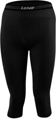 Lenz 6.0 Merino 3/4 Functional Pants, black, Size XL for Men
