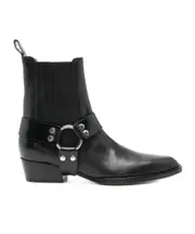 Paris Texas Helena Pointed-Toe Ankle Boots 36,37.5,37 Black