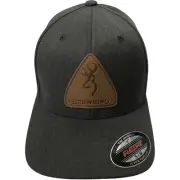 Browning Performance Hunting Gear Charcoal Slug S/M Flexfit Cap Hat $30