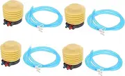 OHPHCALL Exercise Ball Pump Inflatable Inflator Foot Pump Bath Air Pump Floats Vacation Adults Beach Air Mattress Portable Balloon Pump Portable Ball Pump Boat Pump Plastic