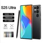 New S25 Ultra 5G Smartphone 7.3" 16GB+1TB Android14 Unlocked Cellphones Dual SIM