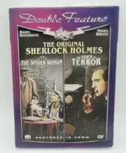 THE SPIDER WOMAN / VOICE OF TERROR - SHERLOCK HOLMES DOUBLE FEATURE DVD, BASIL R