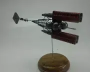 ISV Venture Star Avatar Spaceship Wood Model Free Shipping