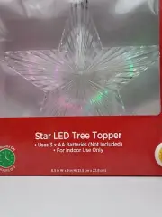 Star LED Tree Topper