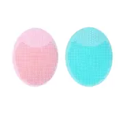 Silicone Face Cleansing Soft Brush Facial Washing Massager Scrubber Cleaner