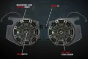 SSV Front Kick 6.5" Unloaded Speaker Pods For Polaris RZR XP Turbo 2014-22
