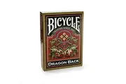 Bicycle Dragon Back Playing Cards, Gold