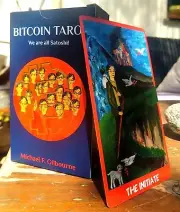 Tarot Satoshi's Silent Revolution Crypto in 78 Cards Damaged Box and Seal