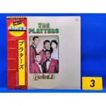 黑膠唱片(LP)日本版 NM  五黑寶合唱團(THE PLATTERS) ONLY YOU  附歌詞