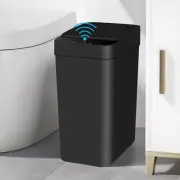 Anborry Bathroom Automatic Trash Can 4 Gallon Touchless Motion Sensor Small G...
