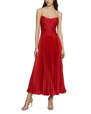 Amur Cherry Drop Waist Midi Dress 6