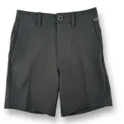 Volcom Frickin Cross Shred Static Shorts Big Boys Size 26 Medium 12 Charcoal